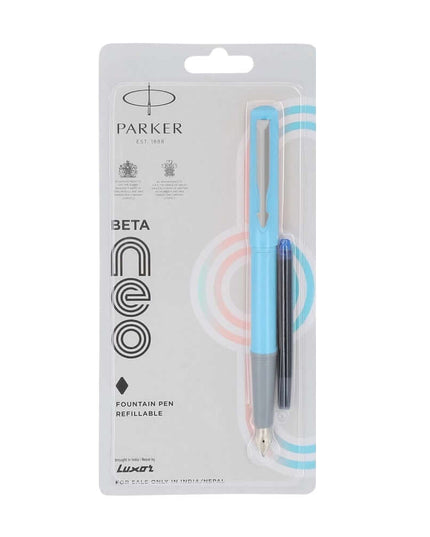 Parker Beta Neo Fountain Pen with Quink Cartridge