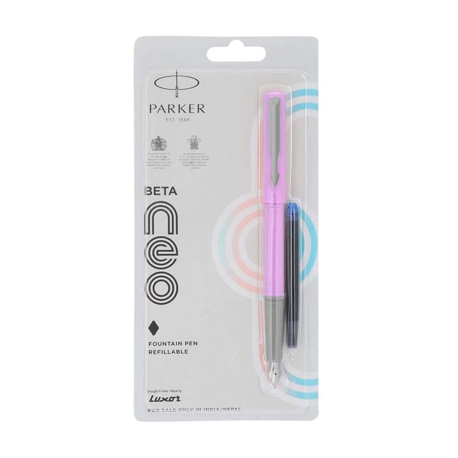 Parker Beta Neo Fountain Pen with Quink Cartridge