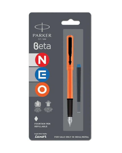 Parker Beta Neo Fountain Pen with Quink Cartridge