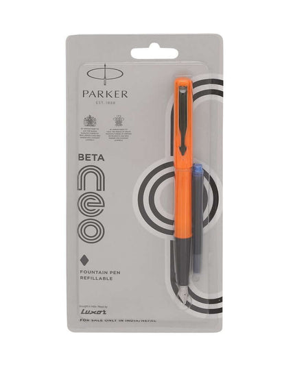 Parker Beta Neo Fountain Pen with Quink Cartridge