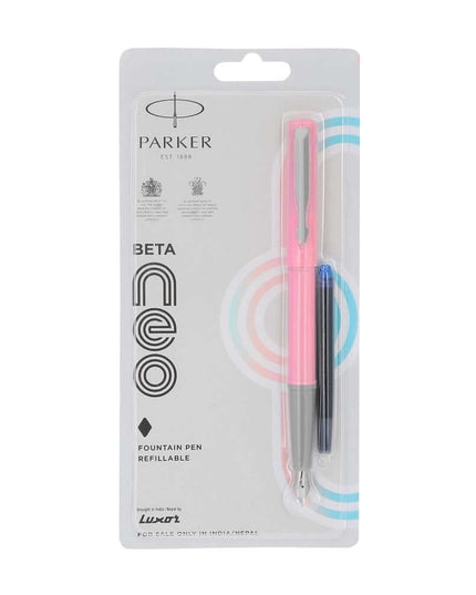 Parker Beta Neo Fountain Pen with Quink Cartridge