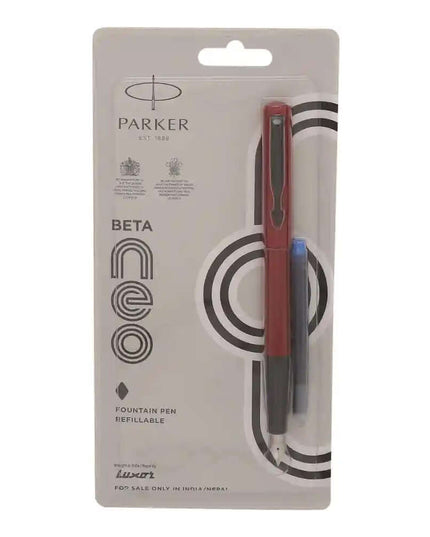 Parker Beta Neo Fountain Pen with Quink Cartridge