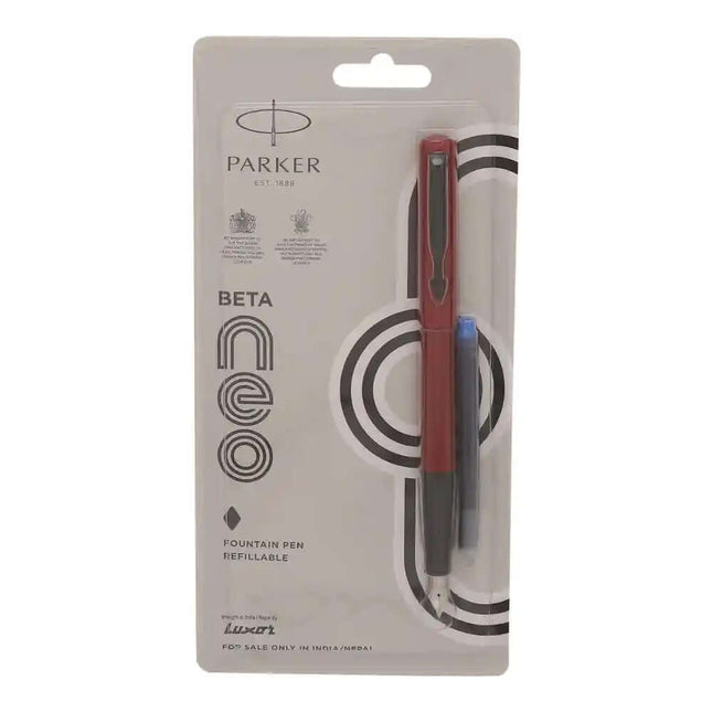 Parker Beta Neo Fountain Pen with Quink Cartridge