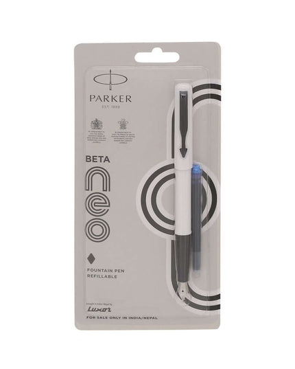 Parker Beta Neo Fountain Pen with Quink Cartridge