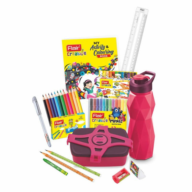 Flair Creative Bingo Kit | Stationery Kit of 12 Items