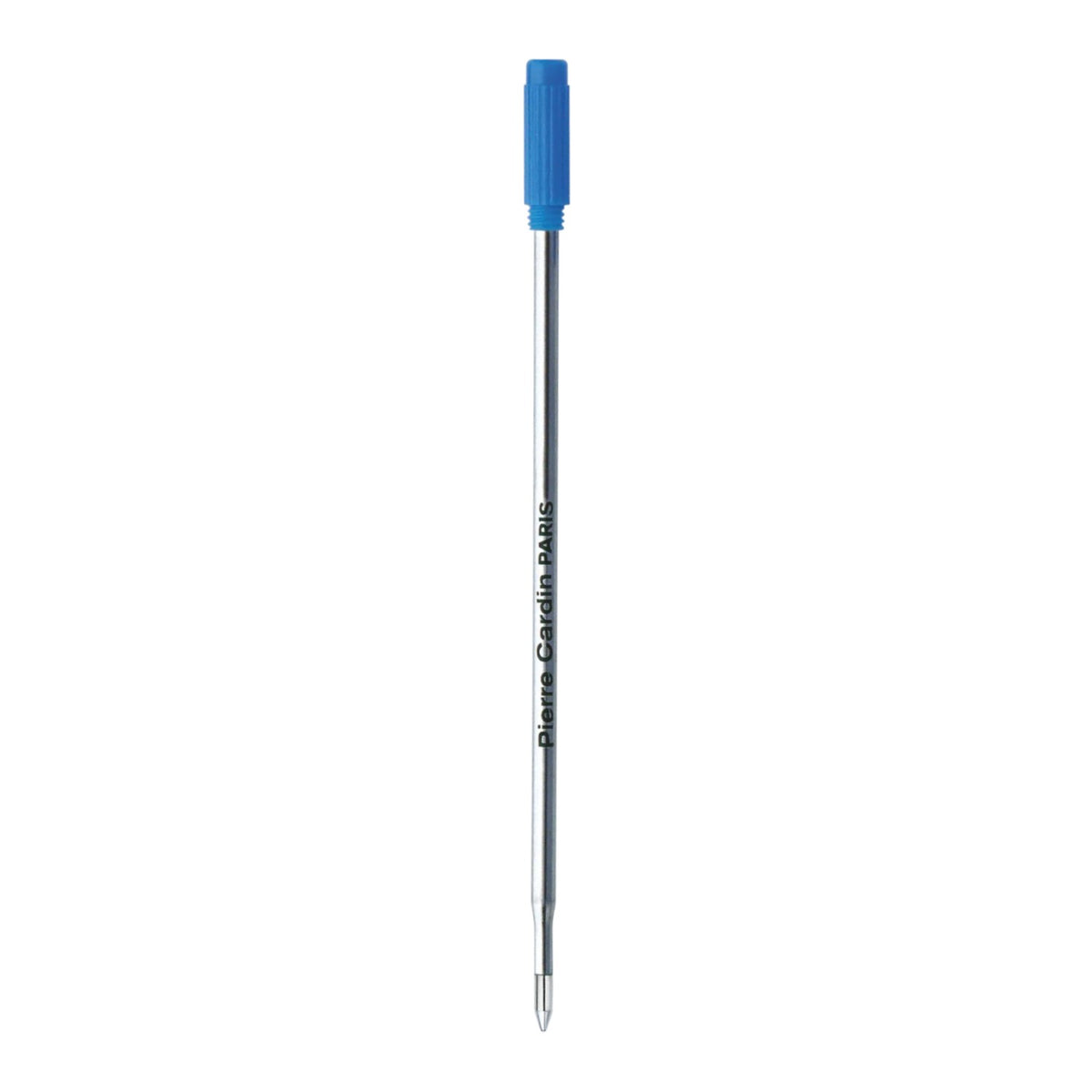 Pierre Cardin Black Beauty Ball Pen Refill | Ink Colour -  Blue and Black with blue cap and metal body
