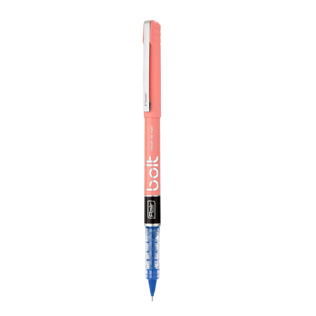 Flair Bolt Liquid Ink Pen | Pack of 5 | Ink Colour - Blue