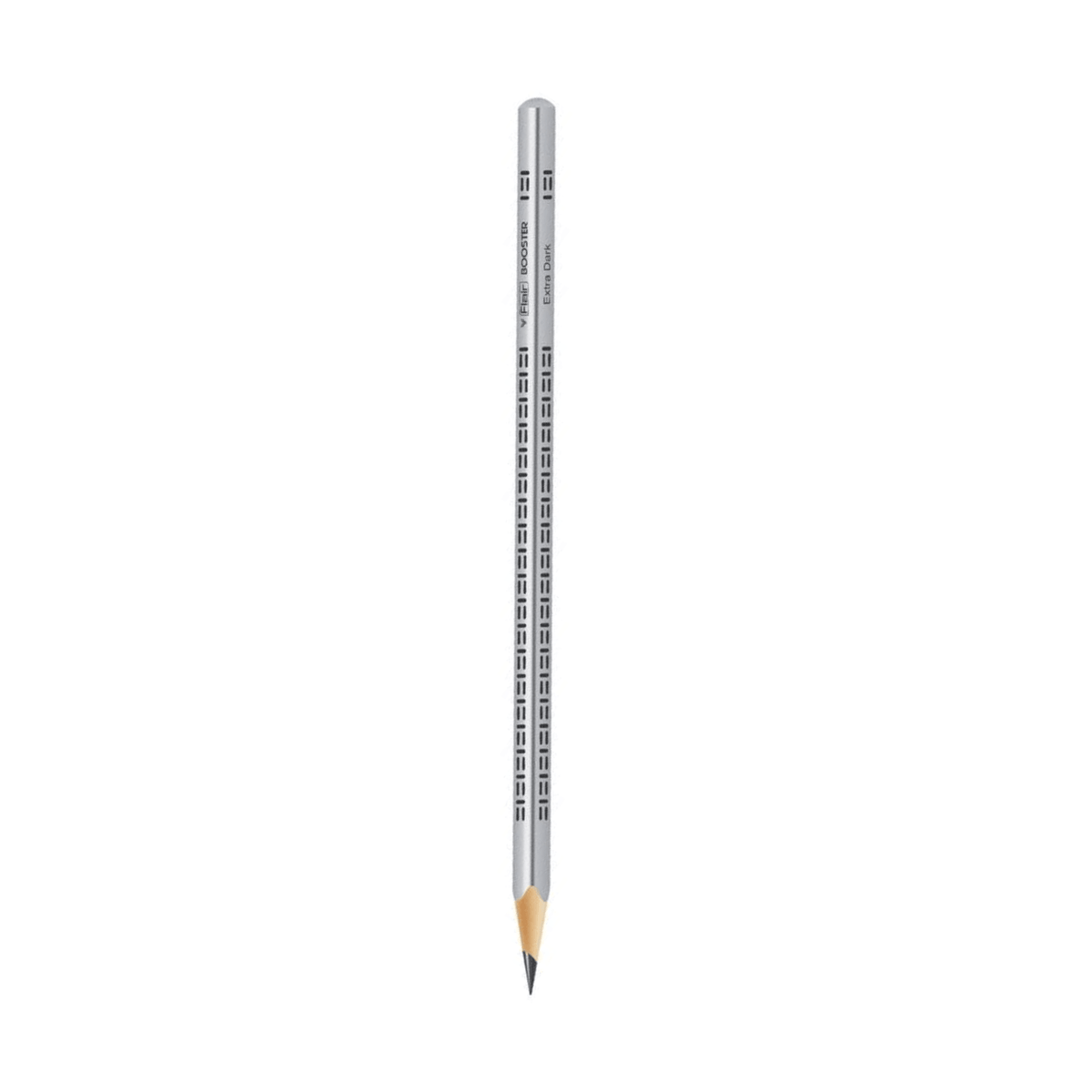 Flair Creative Booster Pencil | Includes Eraser and Sharpener showing ergonomic design for comfortable writing.