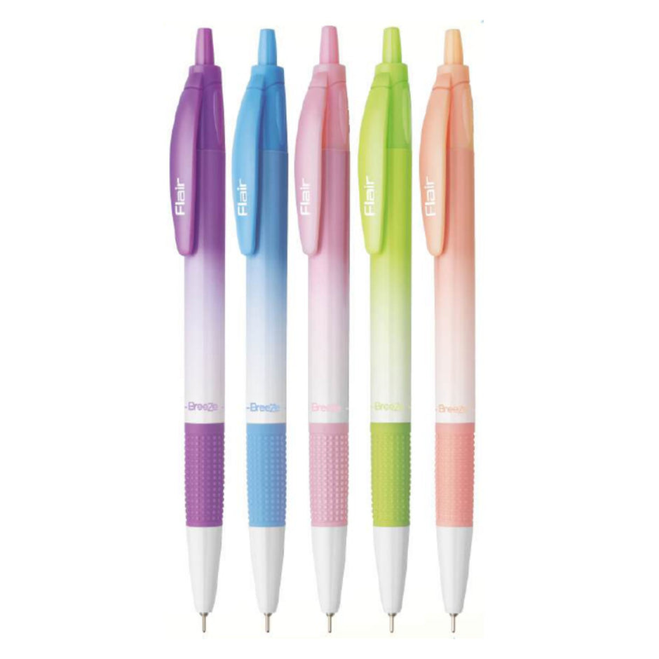 Flair Breeze Ball Pen | Pack of 25 | Ink Colour - Blue