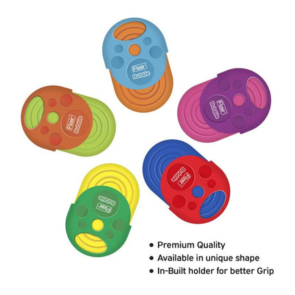Flair Creative Bubble Eraser | Pack of 1 in various vibrant colors showcasing premium quality and unique design.