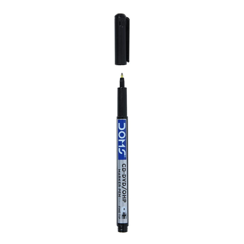 DOMS CD-DVD-OHP Marker | Ink Colour - Blue, Black, Red and Green