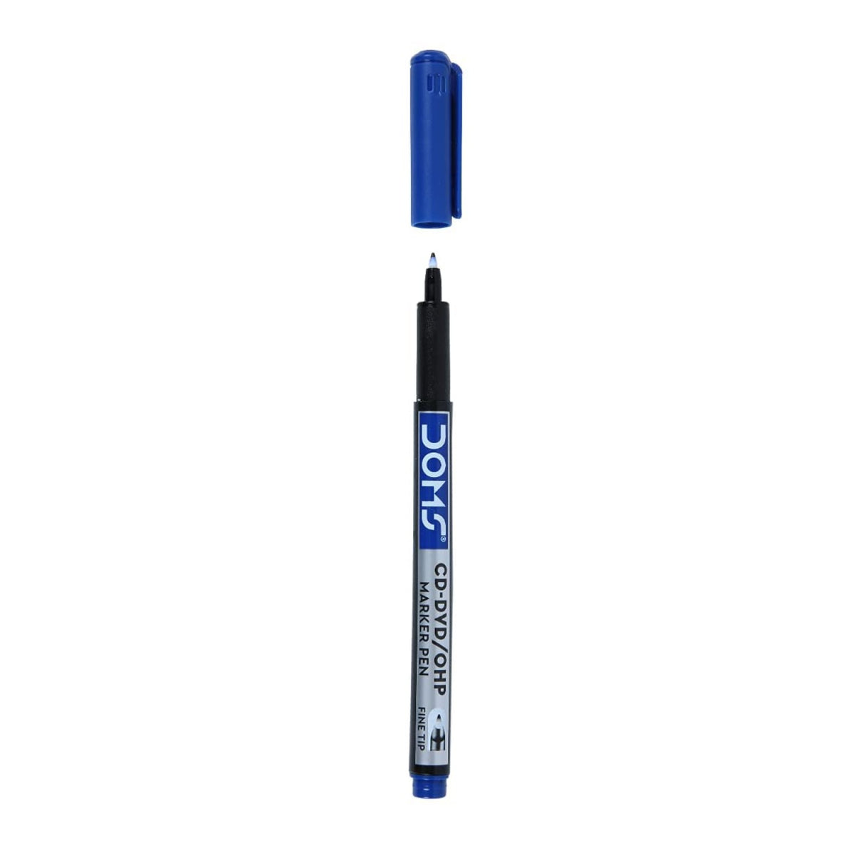 DOMS CD-DVD-OHP Marker | Ink Colour - Blue, Black, Red and Green