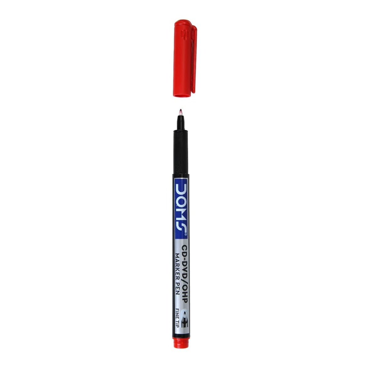 DOMS CD-DVD-OHP Marker | Ink Colour - Blue, Black, Red and Green