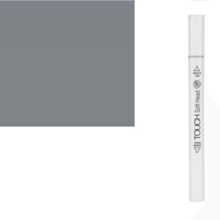 GifMor Colour Alcohol Art Markers | Dual Tip - Broad & Fine | Grey Shades