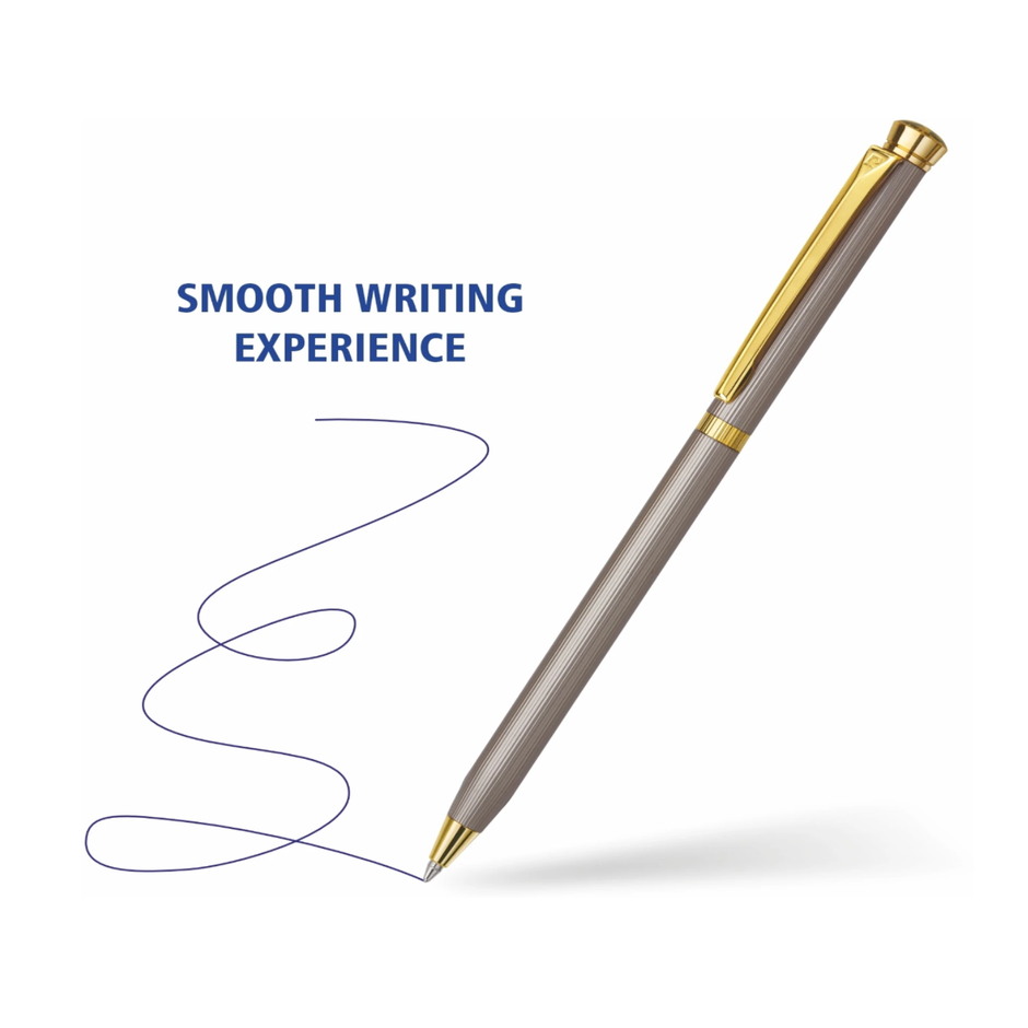 Pierre Cardin Caliber Sleek Ball Pen | Ink Colour - Blue