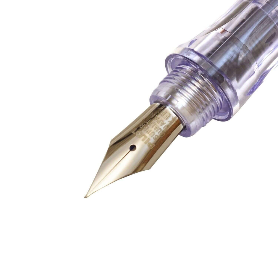 Pilot Calligraphy Fountain Pen Extra Fine | P-FP-60R nib with clear body design for practice and precision.