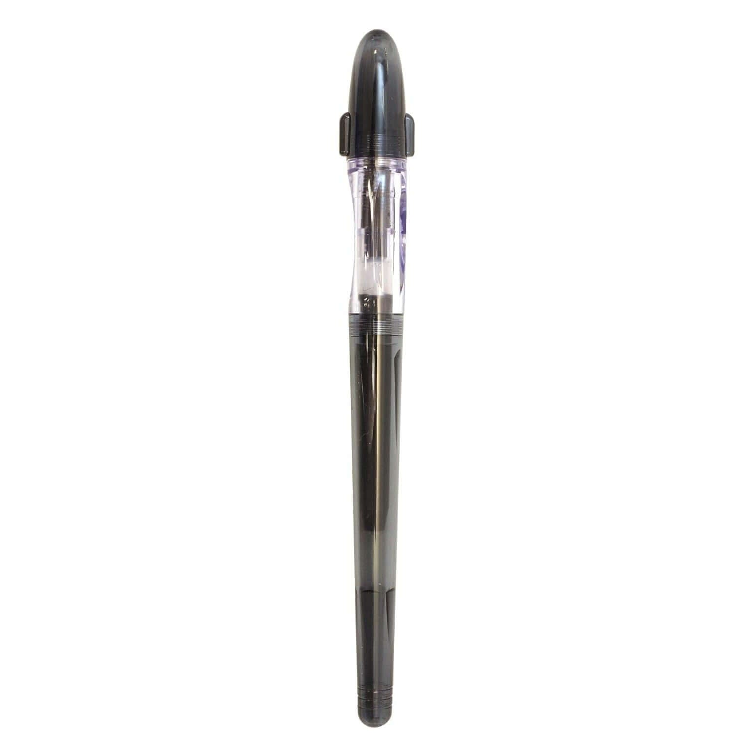 Pilot Calligraphy Fountain Pen Extra Fine | P-FP-60R with clear body showcasing inner mechanics.
