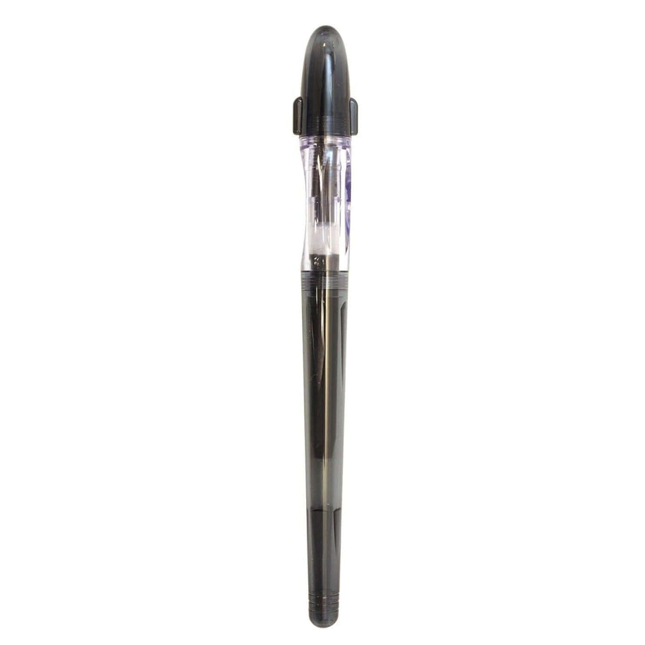 Pilot Calligraphy Fountain Pen Extra Fine | P-FP-60R with clear body showcasing inner mechanics.