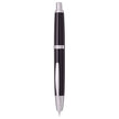 Pilot Capless Decimo Black Fountain Pen with sleek black barrel and rhodium accents
