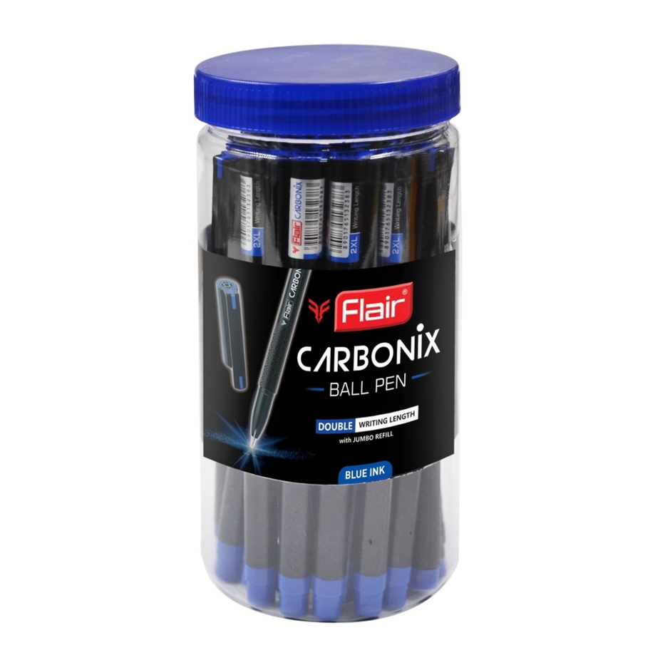 Flair Carbonix Ball Pen | Ink Colour - Blue