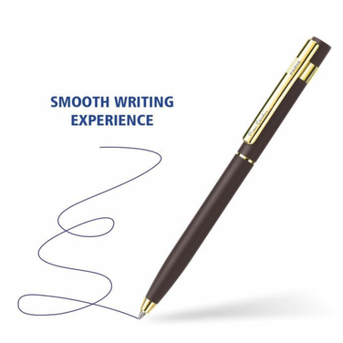 Pierre Cardin CasaBlanca Gold Ball Pen | Ink Colour - Blue
