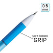 Flair Clixx Mechanical Pencil with a soft rubber grip and 0.5 mm tip for precision writing.