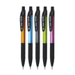 Flair Clixx Mechanical Pencil set featuring five vibrant colors with rubberized grip for comfort and control.