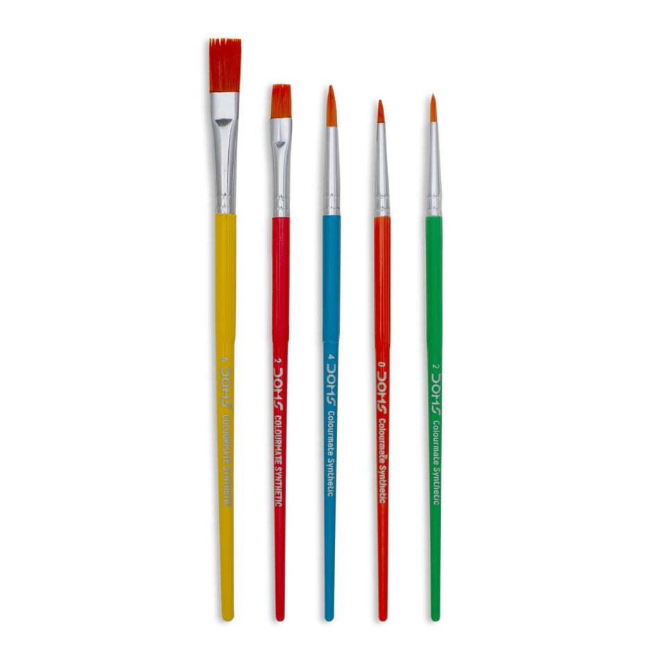 DOMS Colourmate Paint Brush | Set of 5