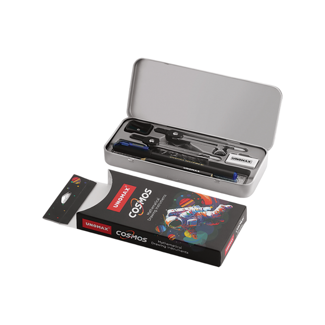 Unomax Cosmos Mathematical Drawing Instruments Box