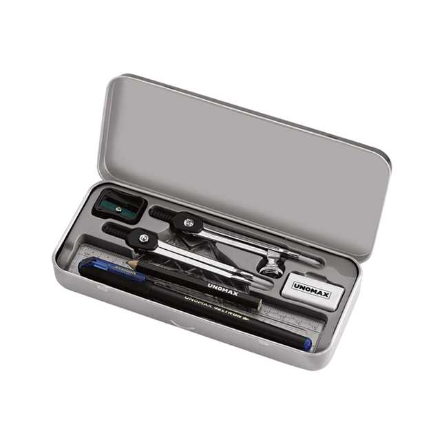 Unomax Cosmos Mathematical Drawing Instruments Box