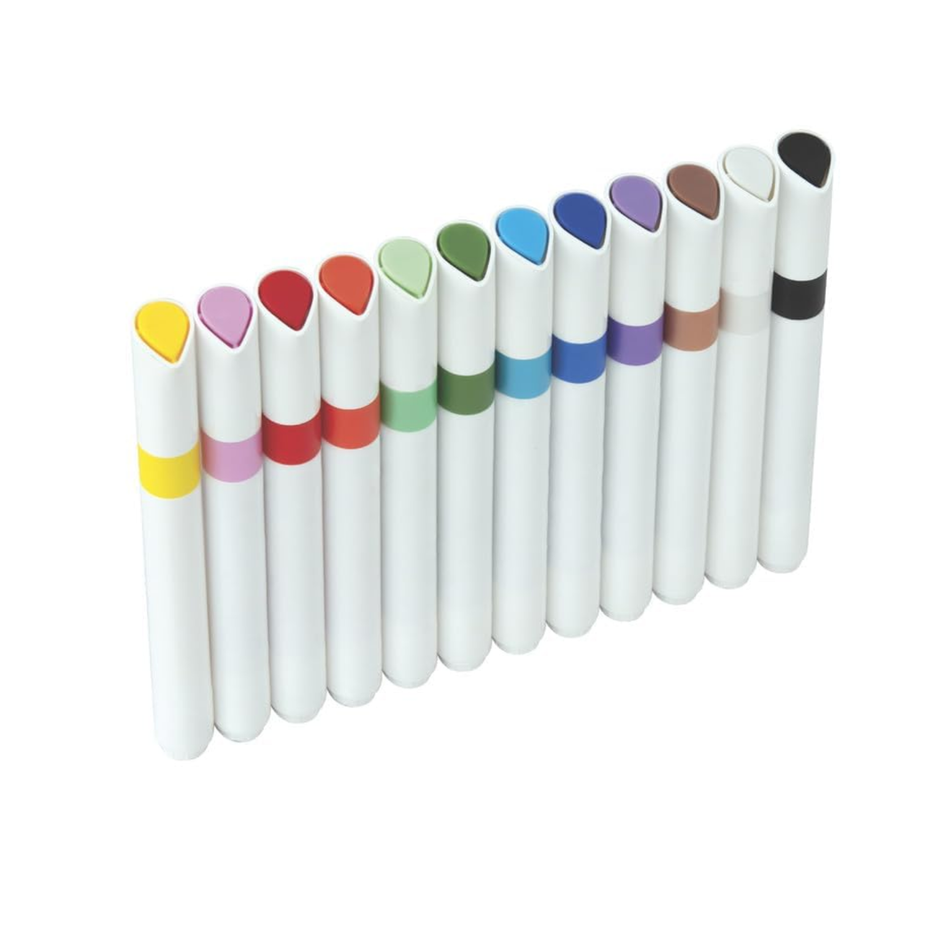 Flair Creative Acrylic Paint Marker | Set Of 12 Shades