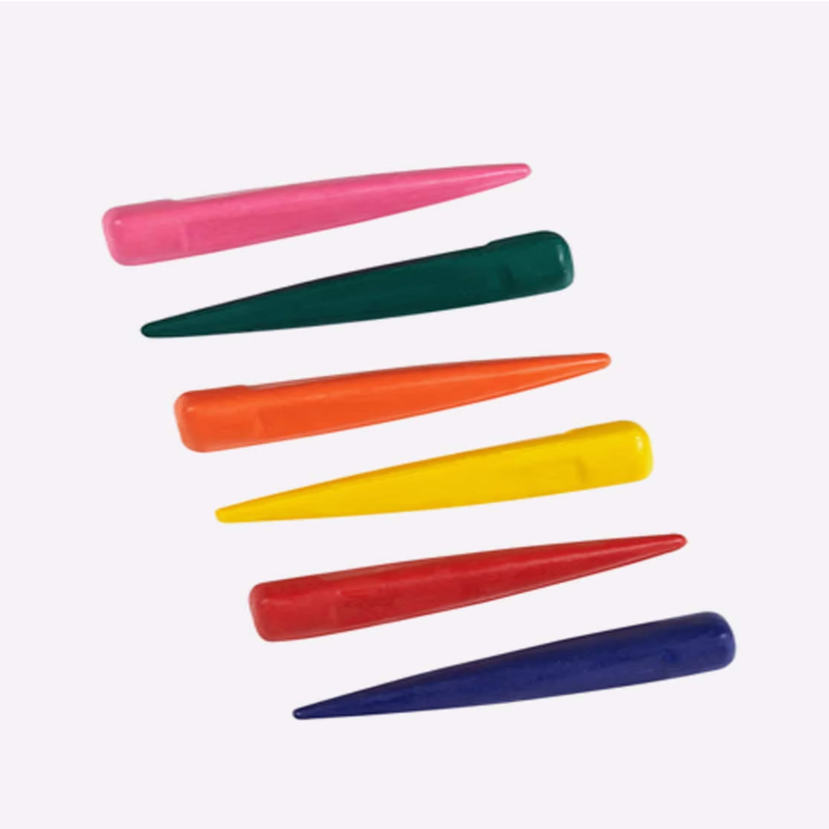 Flair Creative Erasable Super Dart Crayons 6 Shades