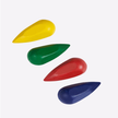 Flair Creative Erasable Super Pebble Crayons 4 Shades