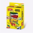 Flair Creative Erasable Super Pebble Crayons 4 Shades