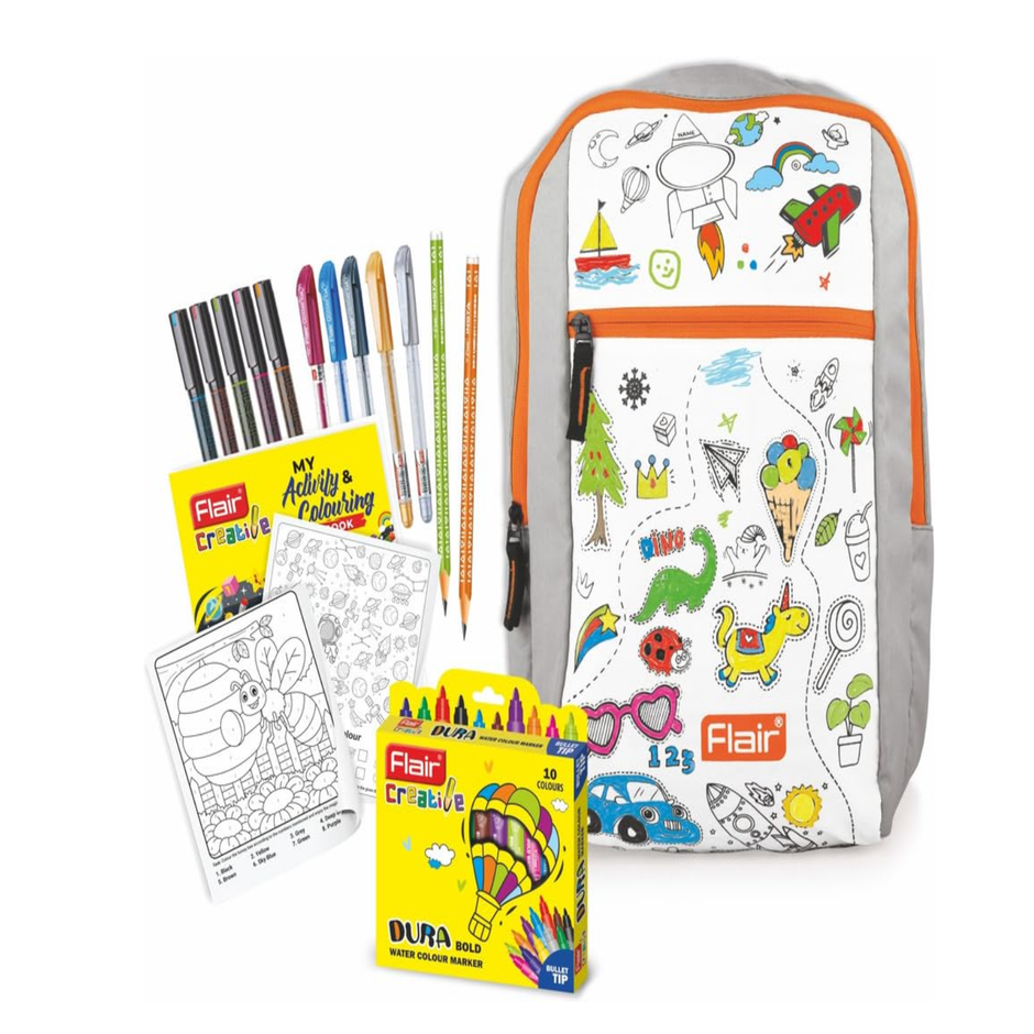 Flair Creative Splash Kit | Stationery Kit of 6 Items