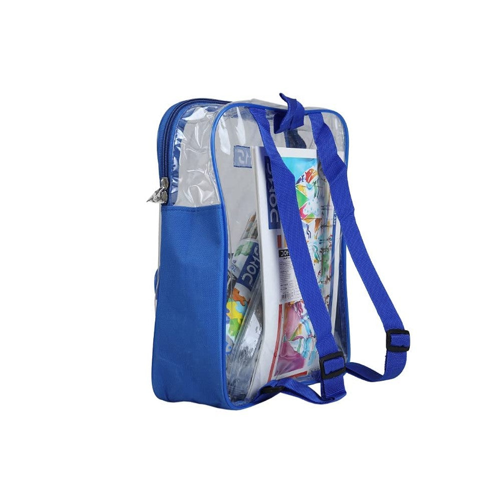 Doms Smart Kit | Comes With Transparent Zipper Bag | Combination of 12 Stationery Items