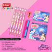 Flair Creative Disney Princess 150 Kit | Stationery Kit of 5 Items