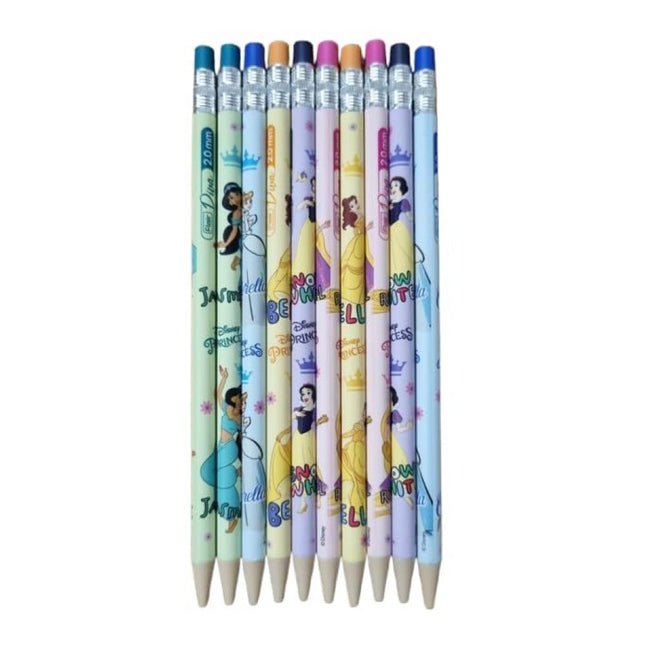 Flair Diva 2.0mm Mechanical Pencil | Pack of 10 | Includes 1 Eraser and 1 Sharpener
