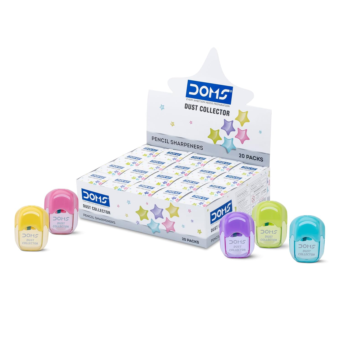 DOMS Dust Collector Sharpener | Pack of 1
