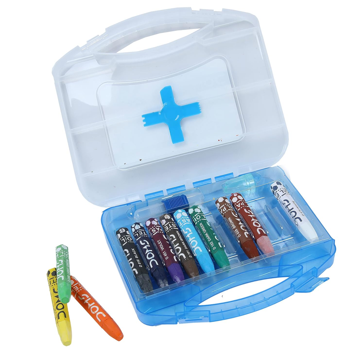 Doms Hexagonal Oil Pastels | Set of 12 Shades