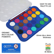 Doms Water Colour Cake 30MM | Set of 24 Shades