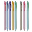Pentel Energel Click BL437R3 Roller Gel Pen | Quick Dry Ink For Smudge-Free Writing in various colors.