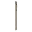 Pentel Energel Click BL437R3 Roller Gel Pen | Quick Dry Ink For Smudge-Free Writing in light gray color.