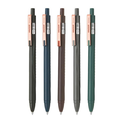 Hauser Enzo Ball Pen | Ink Colour - Blue and other colors displayed in a row.