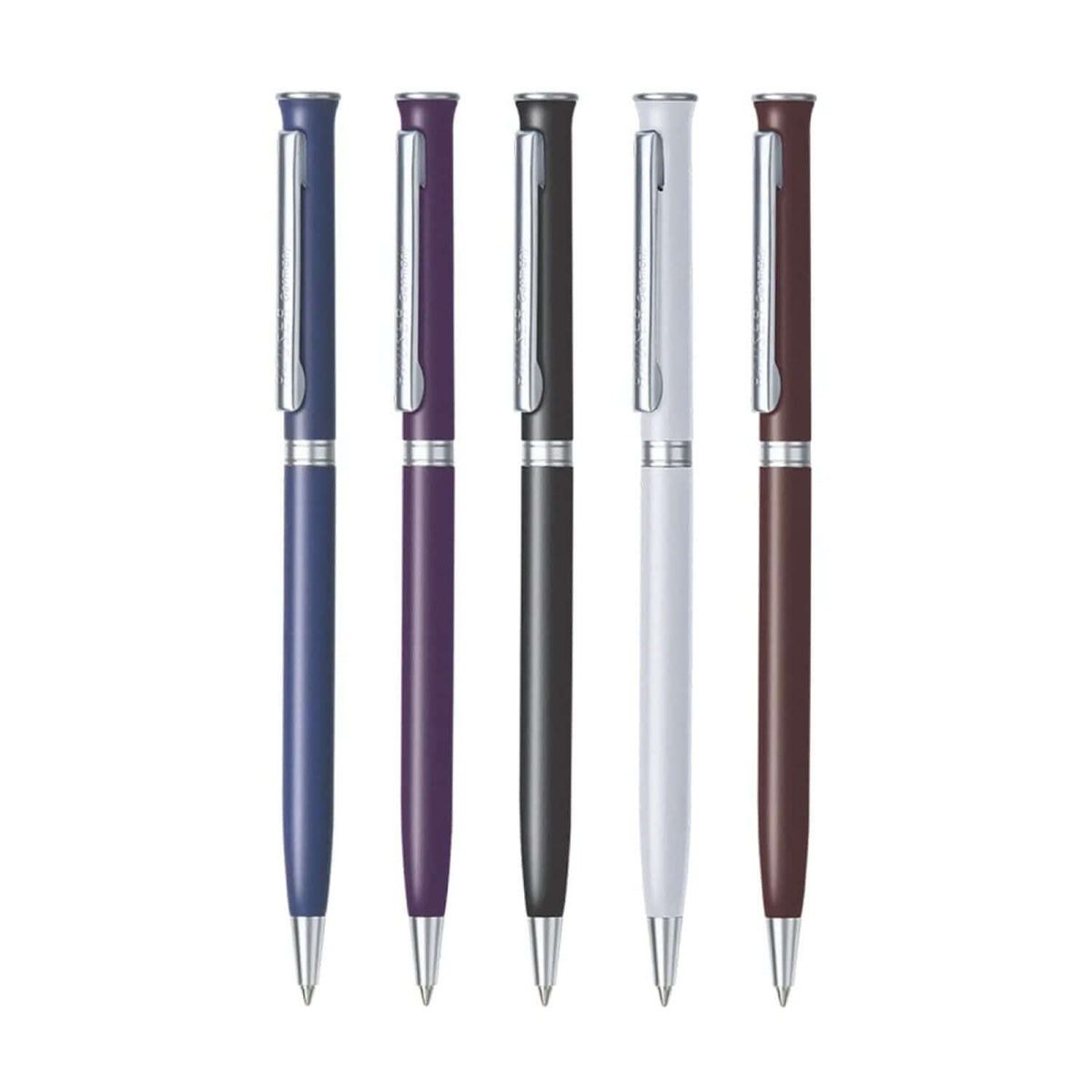 Hauser Epic Ball Pen | Ink Colour - Blue along with other color variations displayed in a row.