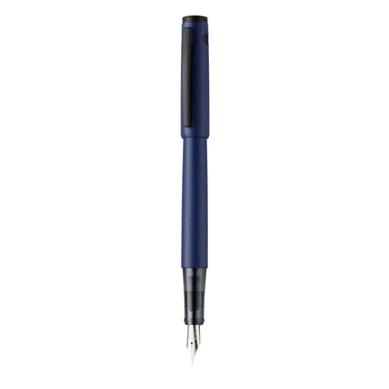 Pilot Explorer Fountain Pen FP-EX3 in blue with stainless steel nib and snap cap design.