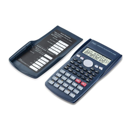 Flair FC-82MS Scientific Calculator | 240 Functions and 2 Line Display with dual-line display and function guide.