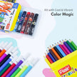 Flair Creative Girl Power Kit | Stationery Kit of 10 Assorted Items including vibrant sketch pens and pastels.