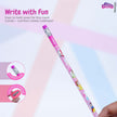 Flair Creative Disney Princess 30 Kit | Stationery Kit of 4 Items featuring a cute pencil with eraser and sharpener.