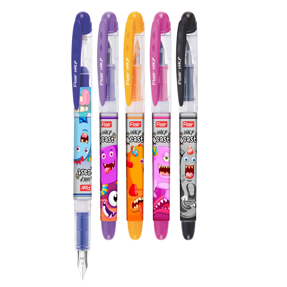 Flair Inky Beast Fountain Pen | Includes 2 Cartridges